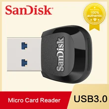 SanDisk Micro SD cards Reader Speed up to 170MB/s Mobilemate USB 3.0 Reader for UHS-I Micro SDHC Micro SDXC and TF memory cards