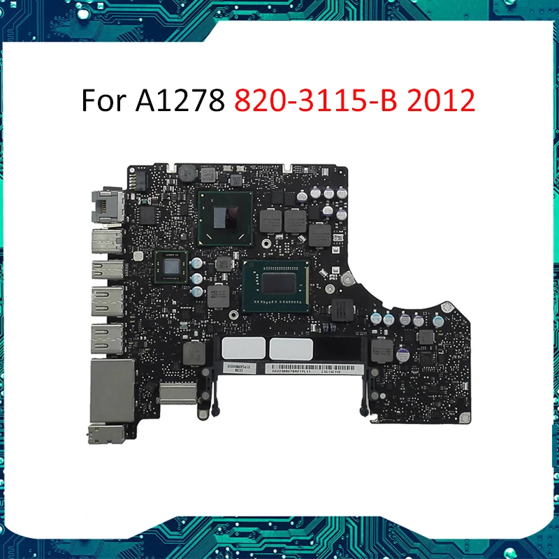 2012 A1278 материнская плата i5 2 9 ГГц 661-6589 для 13 3 &quotMacBook Pro MD102 820-3115-B логическая 95%