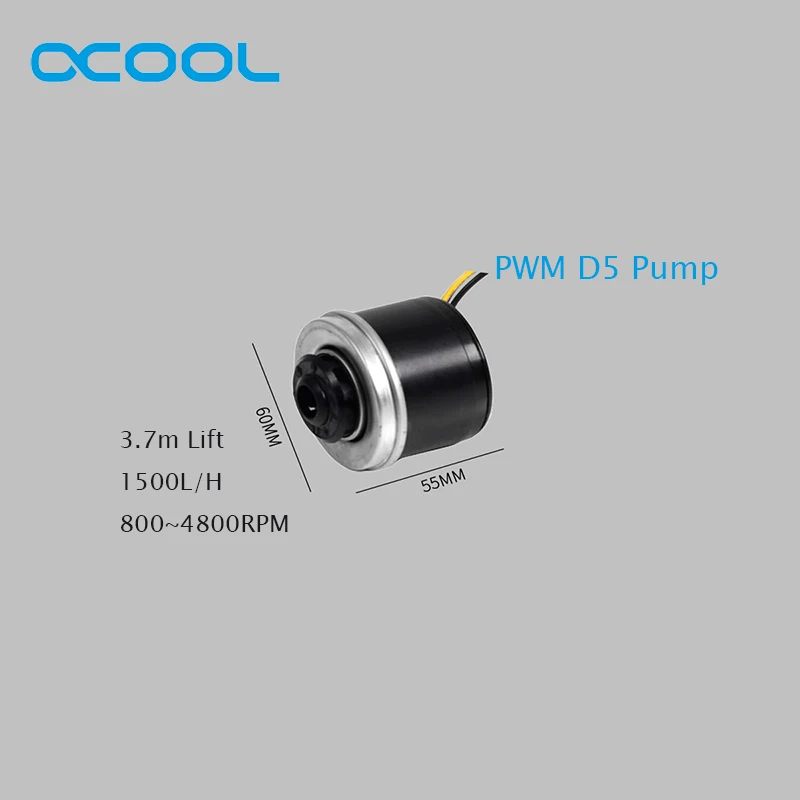 Alphacool 100% оригинальный VPP 655 Laing PWM D5 сердечник насоса 3 7 м высокий подъем 1500L/ч 800 ~ 4800