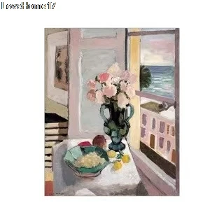 

Decorative Teapot Fruit Peach Blossom Vase Art Photo Living Room Modern Decor Frameless Canvas Oil Painting Poster