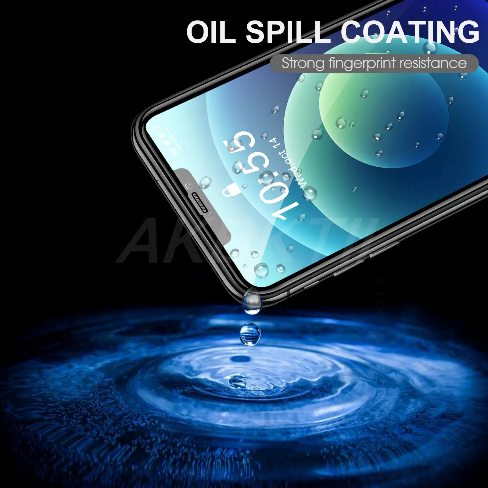 

9D Protective tempered glass for iphone 11 Pro 7 8 6s Plus glass iphone 12 Pro Max screen protector glass on iphone X Xr Xs Max