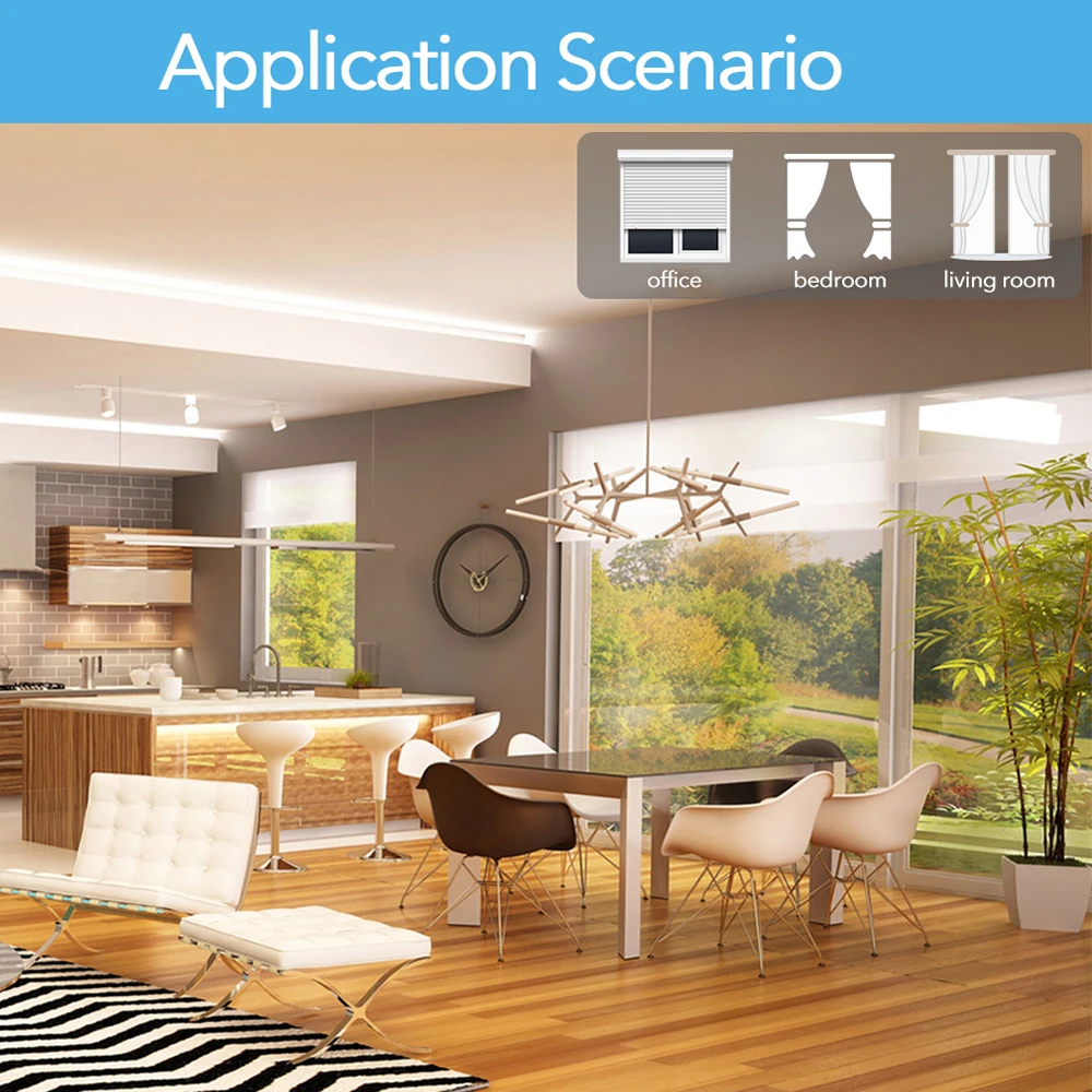 Горячая новинка 100 250VAC SmartLife WiFi занавес переключатель для электрического