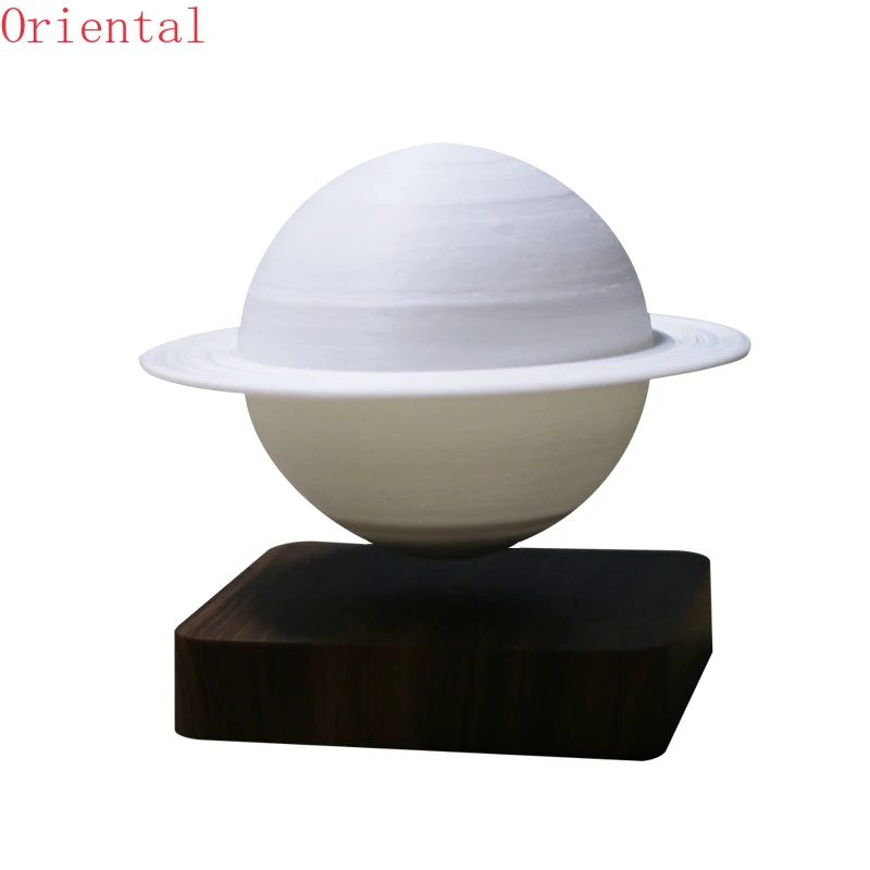 

Night Light Creative 3D Magnetic Levitation Moon Lamp Rotating Christmas Led Floating Moon Light Home Decoration Holiday Gift