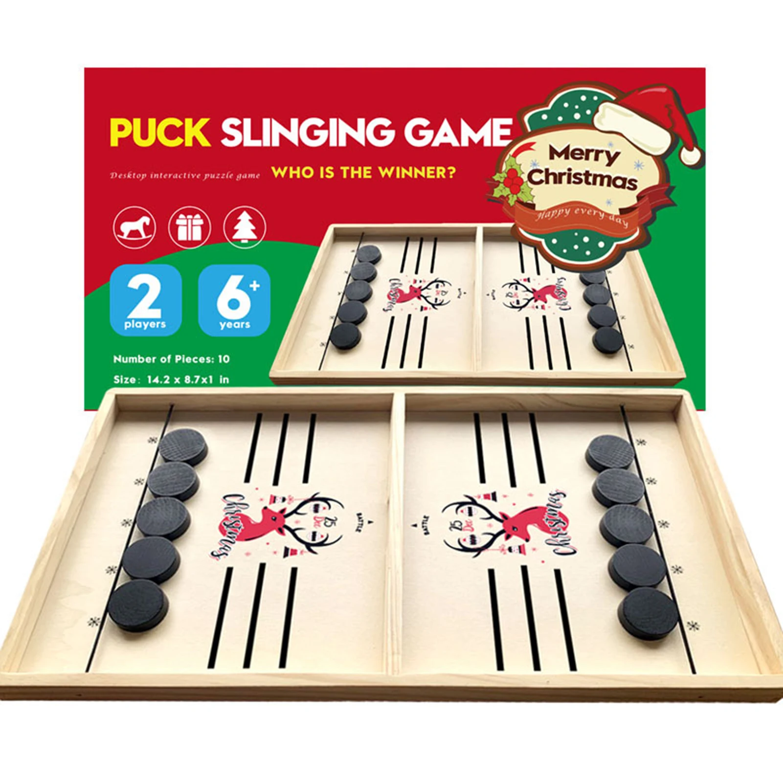 

Быстрый слинг шайба для игрового стола Набор с шахматной доской родитель-ребенок Интерактивная игрушка деревянный Настольный Настольная и...