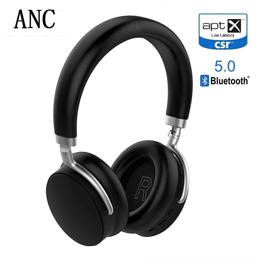 AptX низкой задержкой/LL Bluetooth 5 0 наушники ANC Active Шум шумоподавления Беспроводной