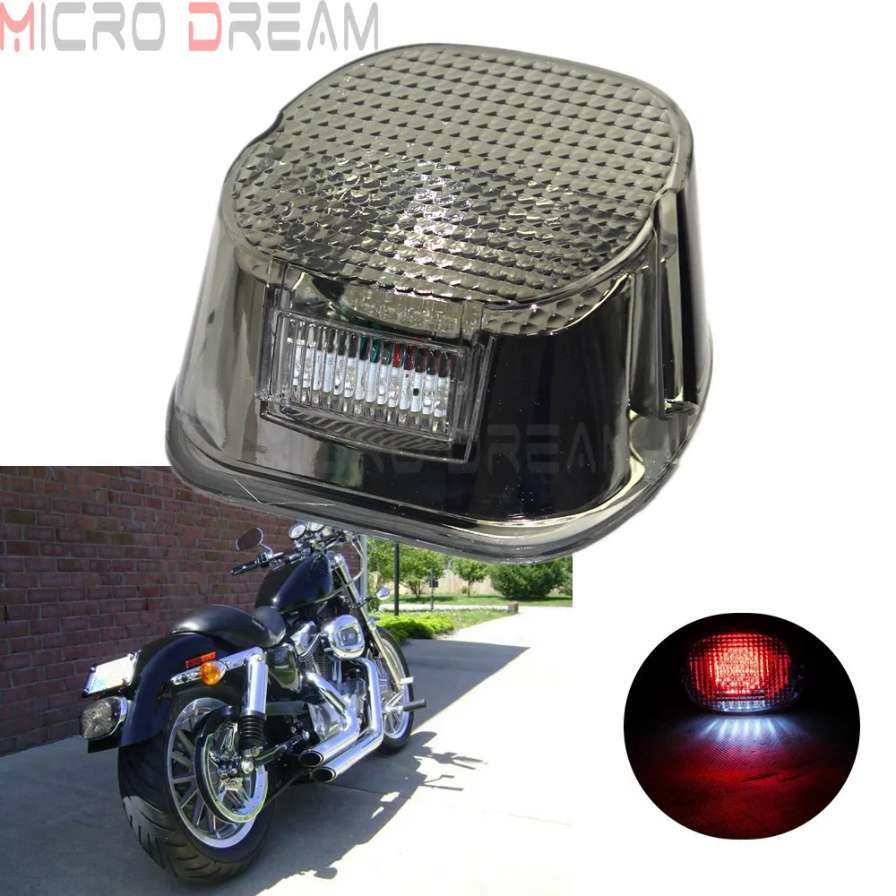 Стоп-сигнал светодиодный задний для мотоцикла 1 шт. Harley Touring Road King Glide Electra FLH FLS |