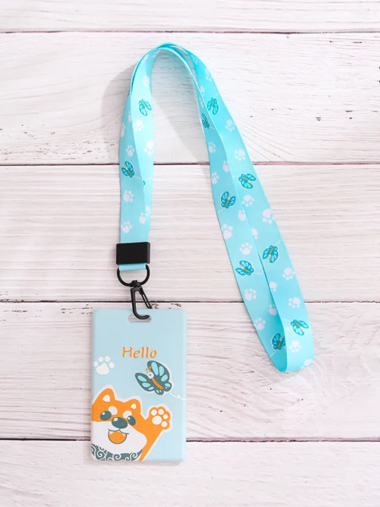 Чехол для бейджа Lanyards чехол удостоверения личности студенческий мультяшный
