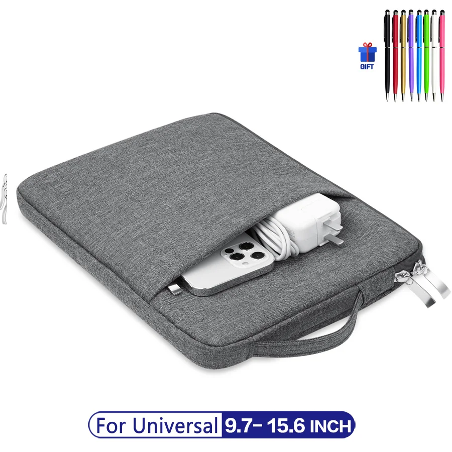 Универсальный чехол для планшета 8 9 7 10 5 11 12 13 14 дюймов сумка iPad pro Air Samsung Huawei Lenovo Tab
