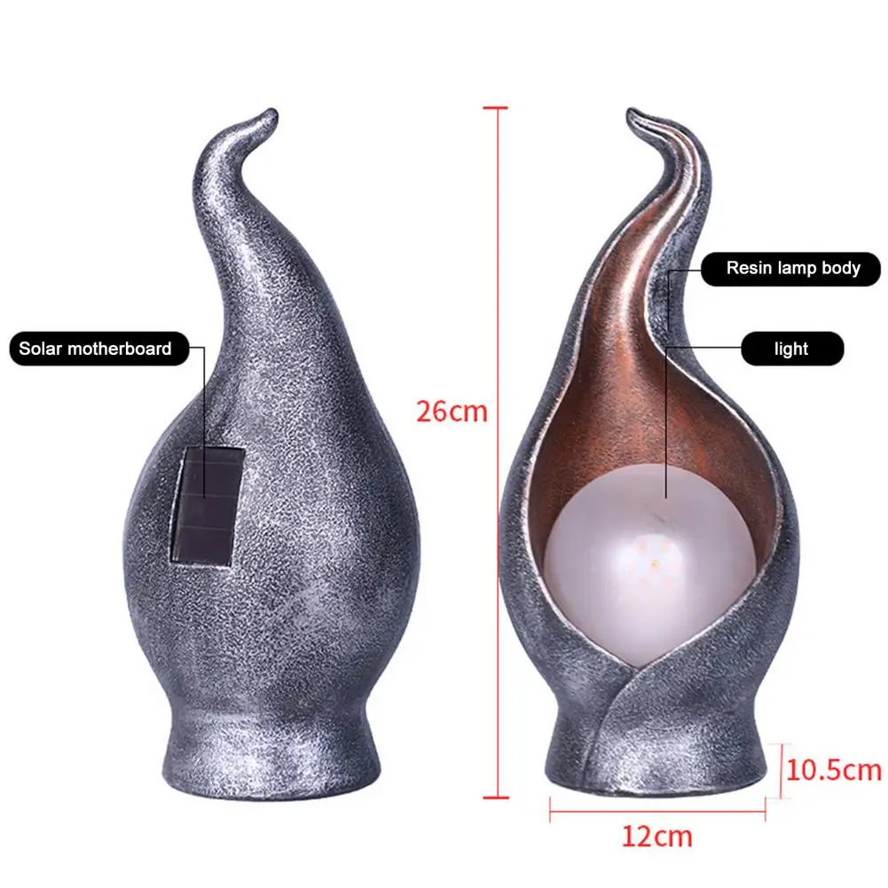 

Halloween Solar Resin Light Ornaments Waterproof Durable Design Home Outdoors Garden Decoration Night Lamp
