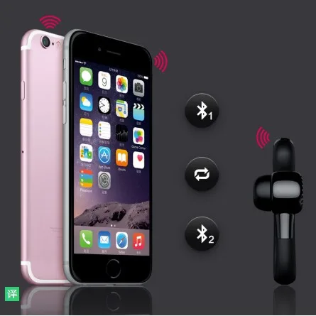 VITOG V9 Wireless Bluetooth Earphone Ear Hooking Headphone Control Button Headsets Noise Cancellation With Mic Handfree Earbuds |