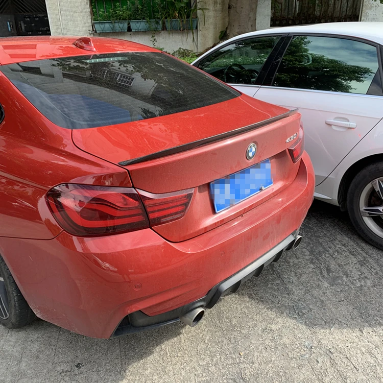 Спойлер для BMW F36 2014-2018 420i 428i 435i 440 NTk спойлер из АБС-пластика цвет заднего крыла