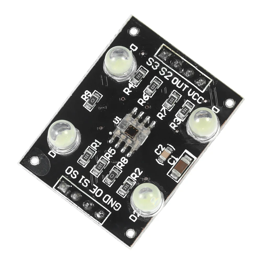 Горячая Новинка 1 шт. TCS230 TCS3200D модуль датчика распознавания цвета для MCU Arduino DC 3 5V