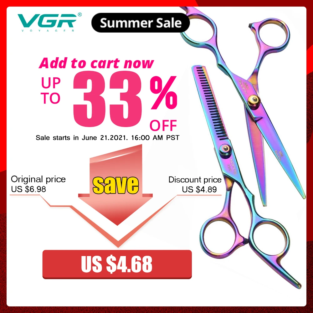 Профессиональный 6 дюймов многоцветный Нержавеющая сталь Парикмахерские