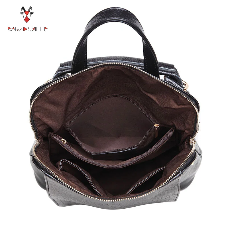 Raged Sheep Women Genuine Leather Backpack 3D Crocodile BackPack Daily Bags For Girls College Female Fashion Shoulder Bags|backpack 3d|genuine