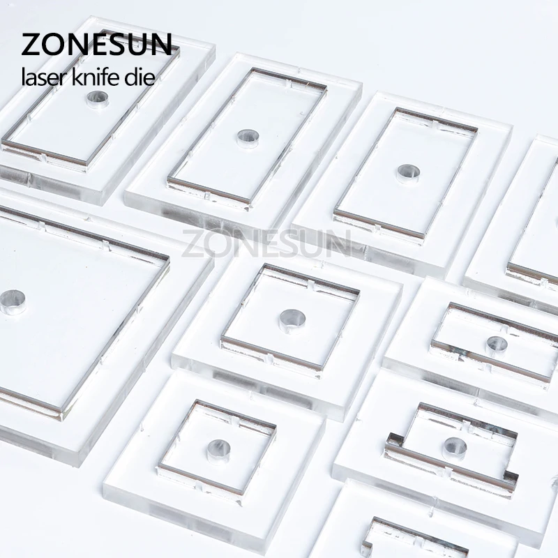 ZONESUN заказной кожаный Дырокол стальное лезвие цветок свадьба ПВХ/Эва лист резак