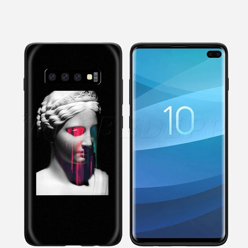 Webbedepp David статуи искусство чехол для samsung Galaxy S7 S8 S9 S10 Edge Plus Note 10 8 9 A10 A20 A30 A40 A50 A60 A70