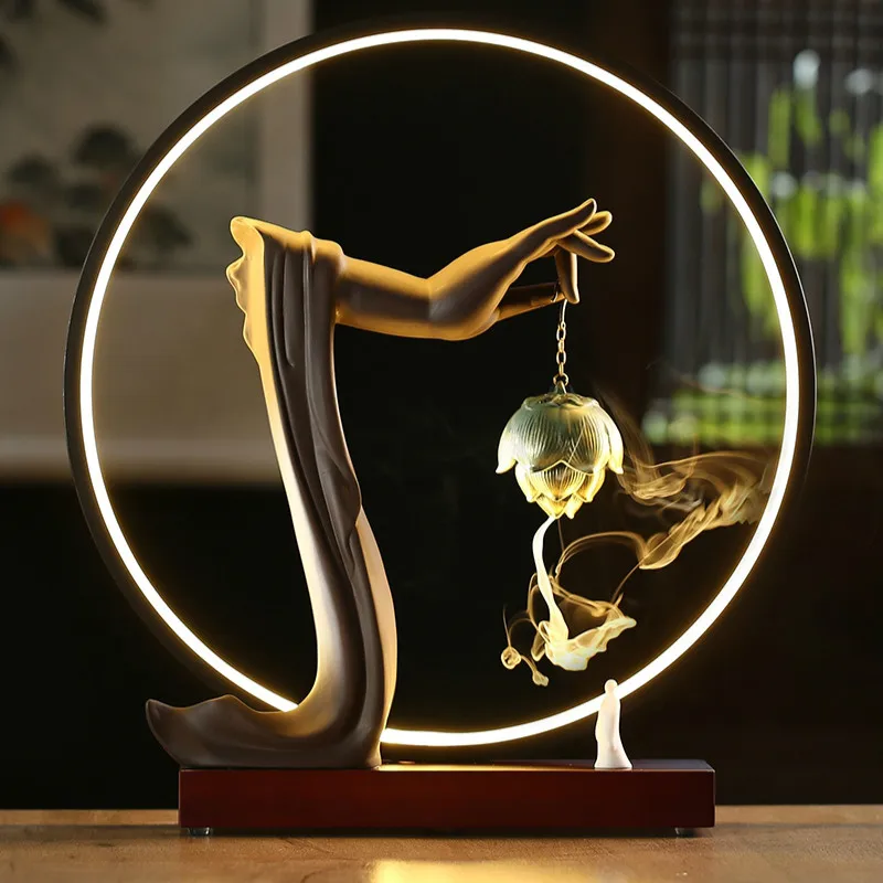 

Китайская керамика, Будда, дневная курильница в гостиную, курильница, поджигатель, домашний декор DB60XX