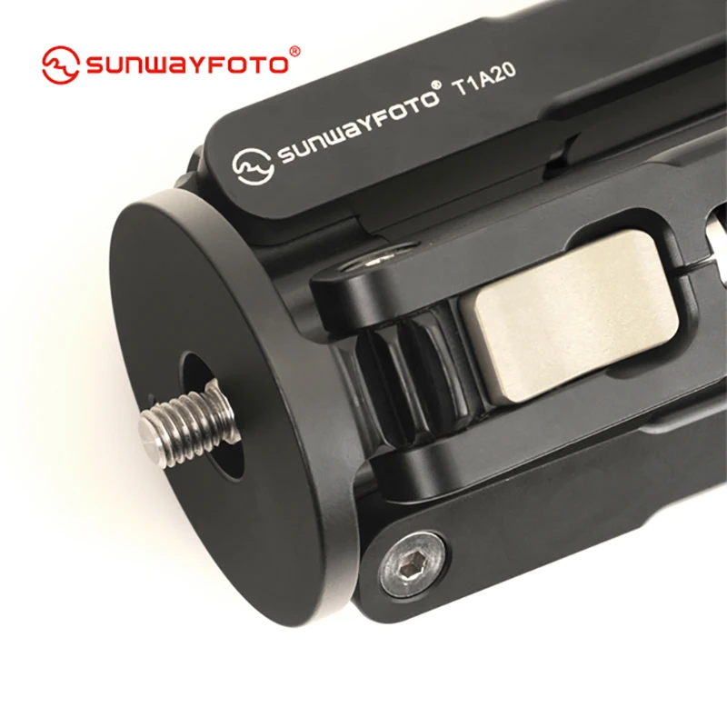 Алюминиевый штатив для камеры SUNWAYFOTO T1A20 сверхмощный с шаровой головкой и низким