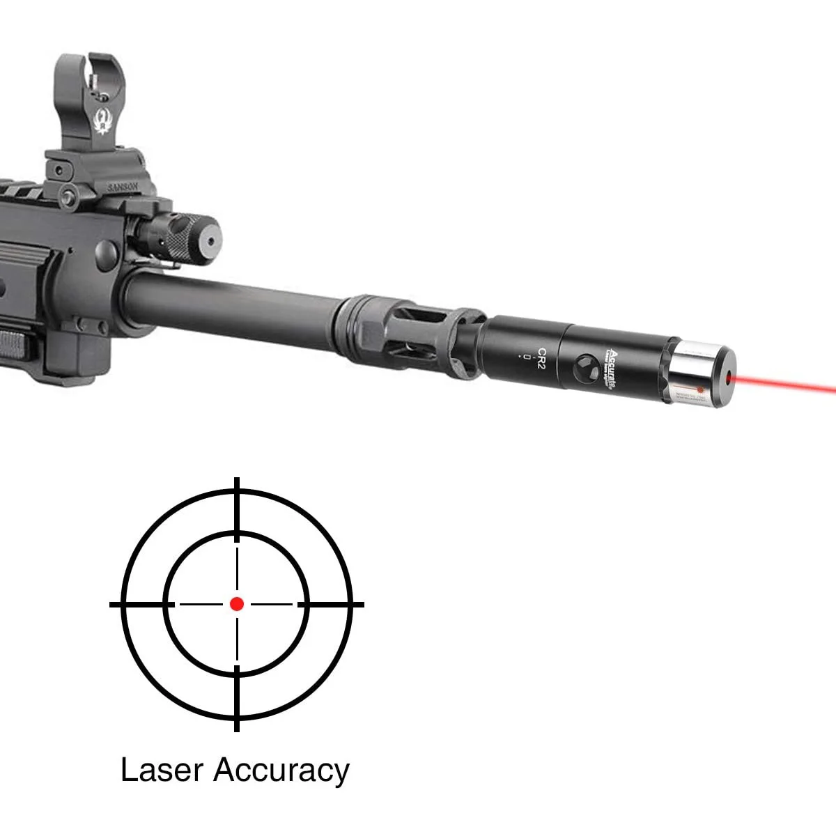 Лазерный прицел Red Dot для охоты винтовки диаметром 22-50 тактические лазерный