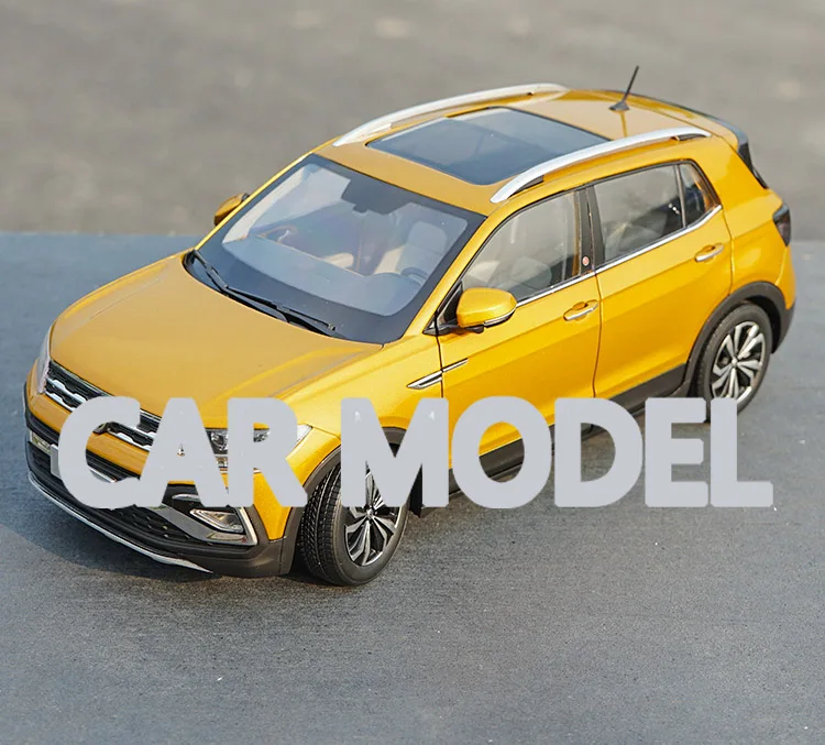 1:18 сплав игрушечных автомобилей T-CROSS tcross модель автомобиля SUV детских игрушечных автомобилей авторизованный игрушки для детей