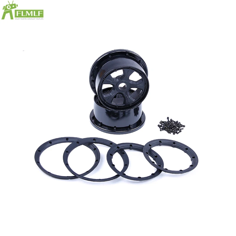 Gen.2 Ступица колеса Whit Beadlocks набор колец подходит для 1/5 Losi 5ive T ROFUN ROVAN LT KingmotorX2 SLT BAJA