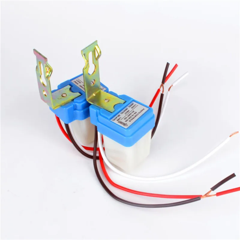 Автоматический переключатель Водонепроницаемый Контроллер уличной лампы 220 В