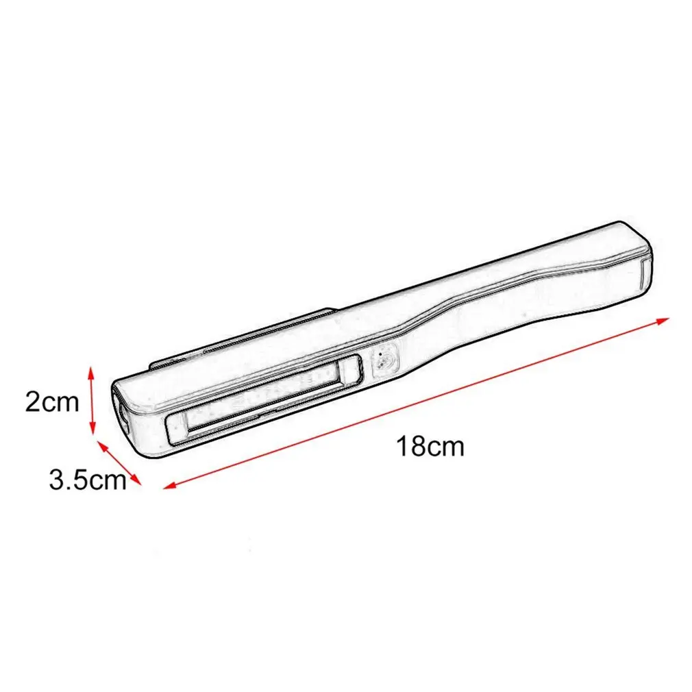 ICOCO супер предложение 2 в 1 USB перезаряжаемый портативный светильник весовой COB
