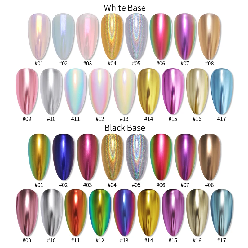 От BORN PRETTY гвоздь воздушная подушка для пудры ручка Гель лак зеркальный эффект