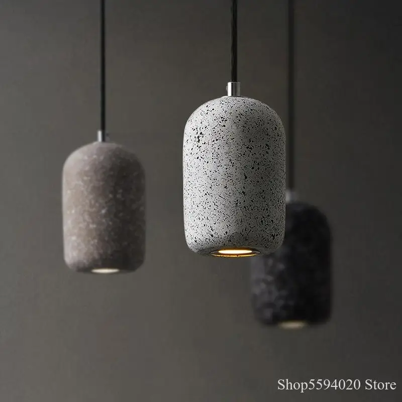Промышленный цемент подвесной светильник скандинавский Лофт декоративный блеск