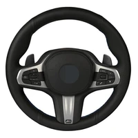 car steering wheel cover diy genuine leather for bmw m sport g30 g31 g32 g20 g21 g11 g12 g14 g15 g16 x3 g01 x4 g02 x5 g05 x7 g07