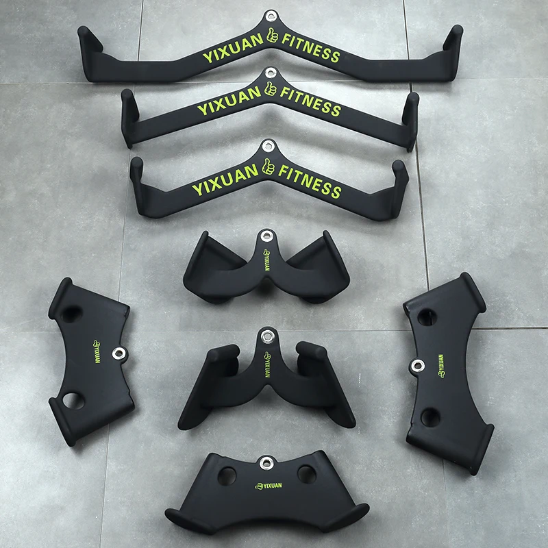 Рукоятка для гребли Lat ручки фитнеса мышц спины тренировок бодибилдинга дома