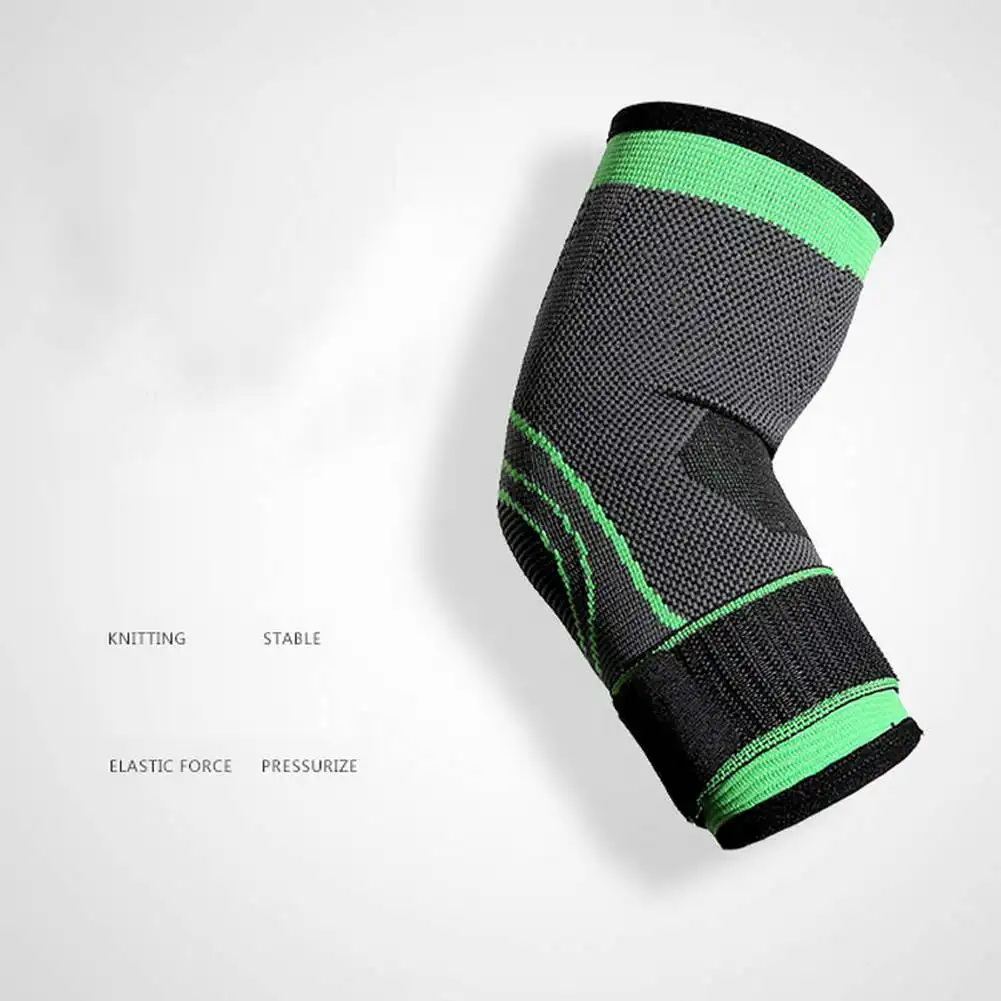

1 PC Adult Elbow Brace Knitting Breathable Arm Support for Basketball Weightlifting can CSV