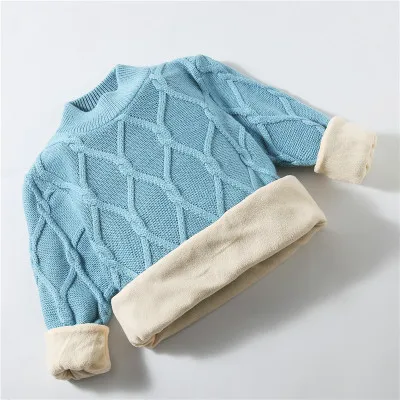 

Knitted Jumper Winter Tops Turtleneck Pullovers Casual Sweaters Boy Kids Shirt Long Sleeve Bur201111ho