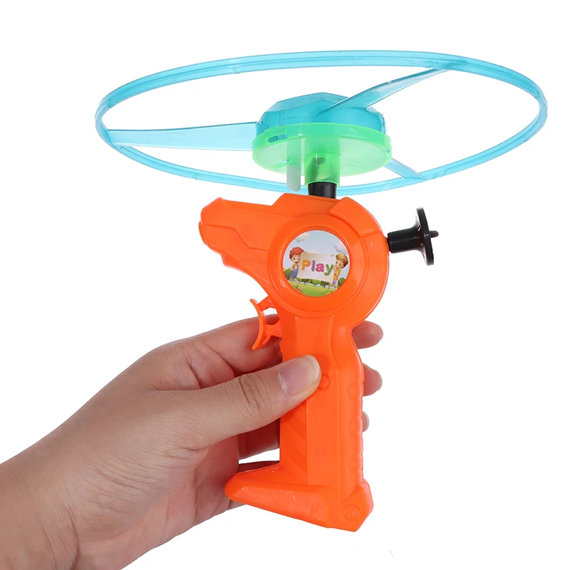 

1pcs Hot LED light toy pull line Spinning Gift Boy Girl Toy fashion shiny Festival party jewelry Girl Decoration toy