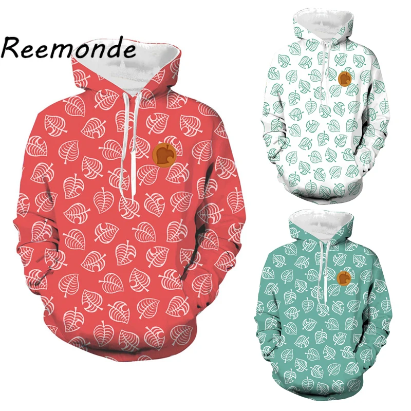 

Игры животных толстовки мужские 3D печати свитер с капюшоном пересечения Косплэй новый лист Tom уголок с капюшоном пуловеры, пальто, топы