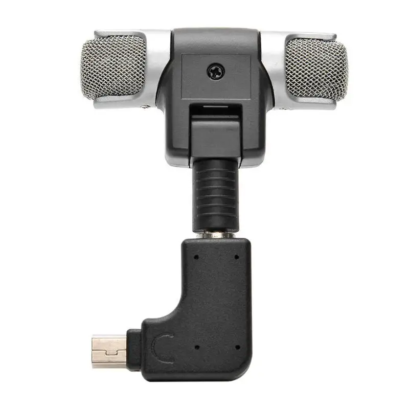 Внешний мини стерео микрофон 3,5 мм микрофон для Go Pro Hero 3/3+/4 Спортивная камера чувствительность-38 dbv уровень шума 34 дБ SPL