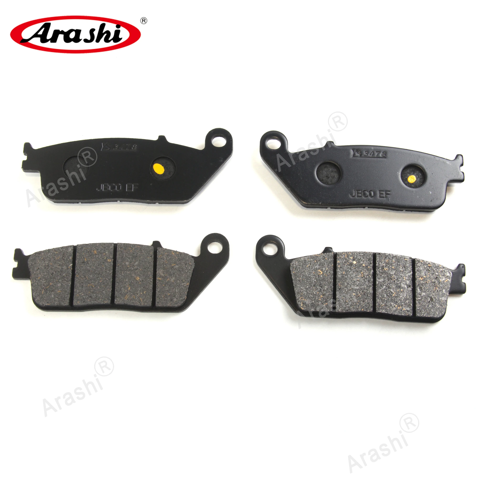 Передние тормозные колодки Arashi для HONDA NV 400 CS / CV Steed 1995 1996 1997 мотоциклетные диски