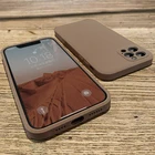 Чехол 100WD силиконовый для iPhone 11 12 13 Pro Max Mini X XS Max XR 7 8 Plus SE 2020
