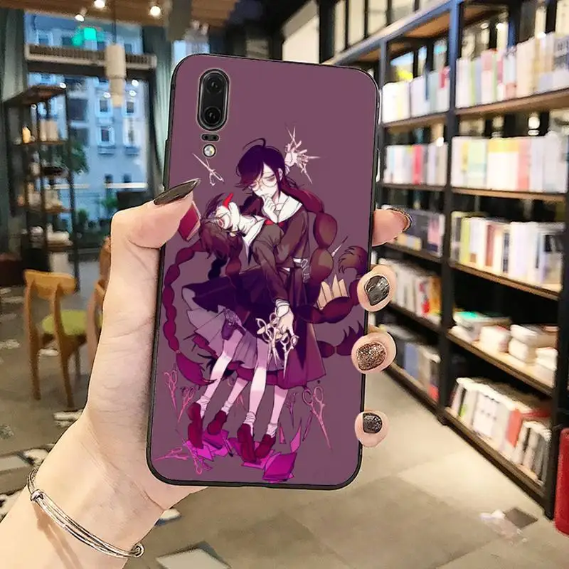 

cool Toko Fukawa Cartoon anime Phone Case For Huawei Y5 Y6 II Y7 Y9 PRIME 2018 2019 NOVA3E P20 PRO P10 Honor 10