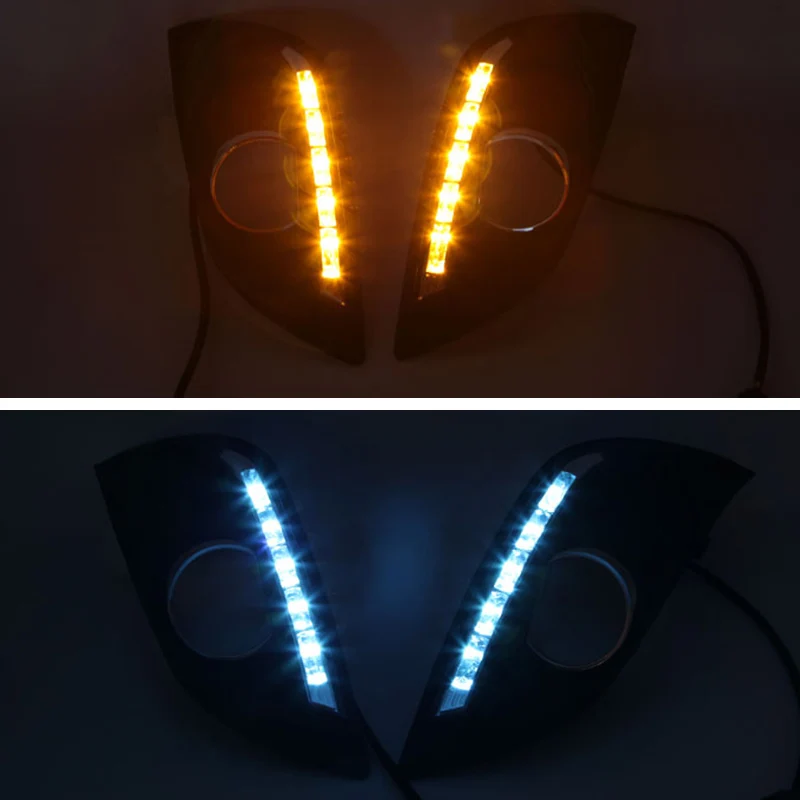 2 шт. белый светильник высокая яркость водонепроницаемый два и три отделения