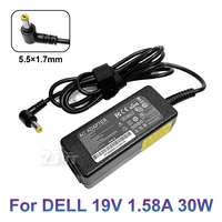 19v 1 58a 5 51 7 30w ac power adapter laptop charger for dell inspiron mini 1011n 1011v 1012 1012n 1012v da 30b19 fsp030 dqda1