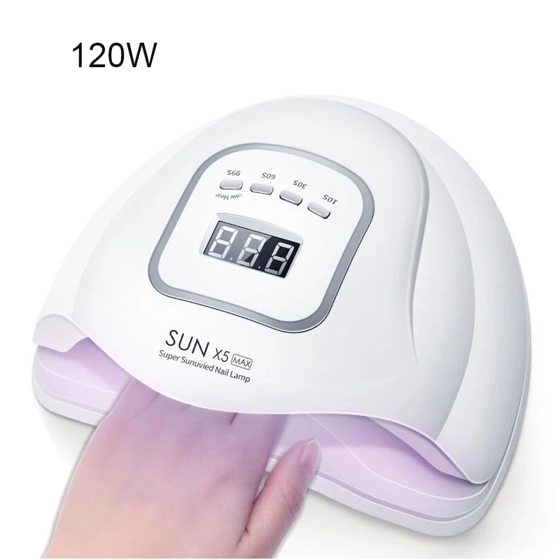 Светодиодный лампа для ногтей маникюр 120/110 Вт маникюрная Сушилка