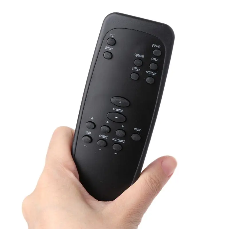 Черный пластиковый пульт дистанционного управления замена для Logitech Z5500 Z 5500
