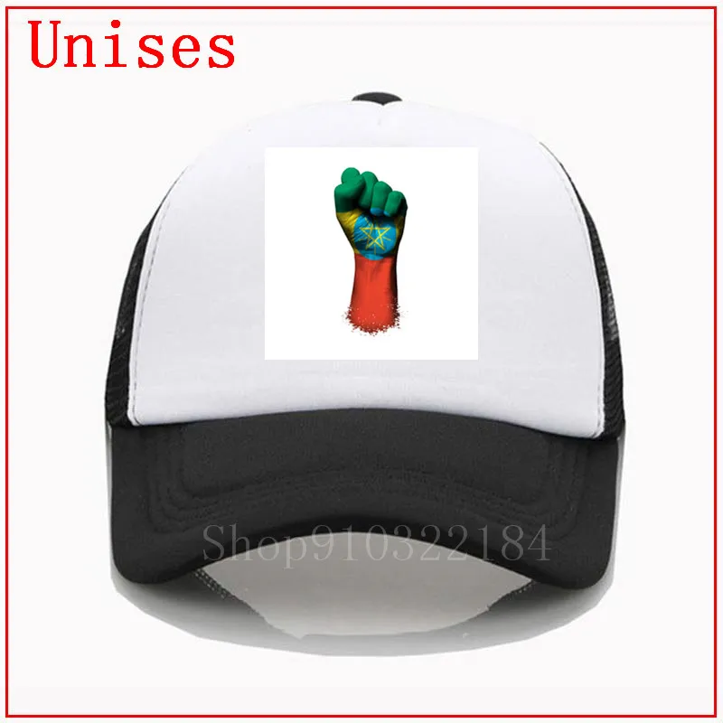 Флаг Эфиопии на поднятом сдавленном Кулаке креативный продукт популярный спрос