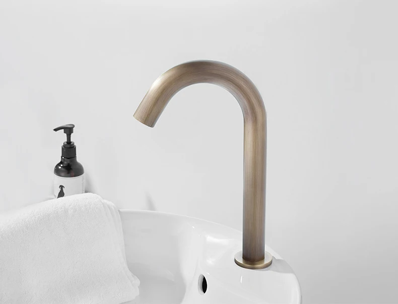 Robinet Infrarouge Robinet à Capteur Automatique G1/2 Pouces, Induction