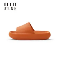 UTUNE EVA slippers For Women Thick Bottom platform shoes Bathroom Anti-slip waterproof Sandals Man Indoor Slipper For home 1