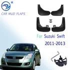 Передние и задние брызговики для Suzuki Swift 2011 2012 2013 крыло брызговики Брызговики автомобильные аксессуары