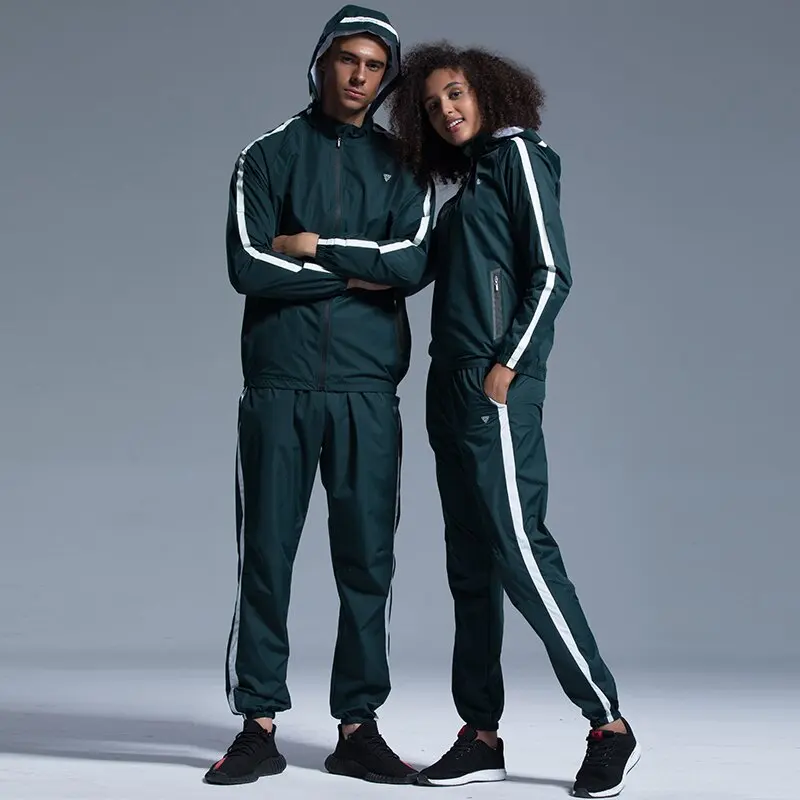 Новинка 2021 спортивные костюмы для сауны женские и мужские комплекты спортзала