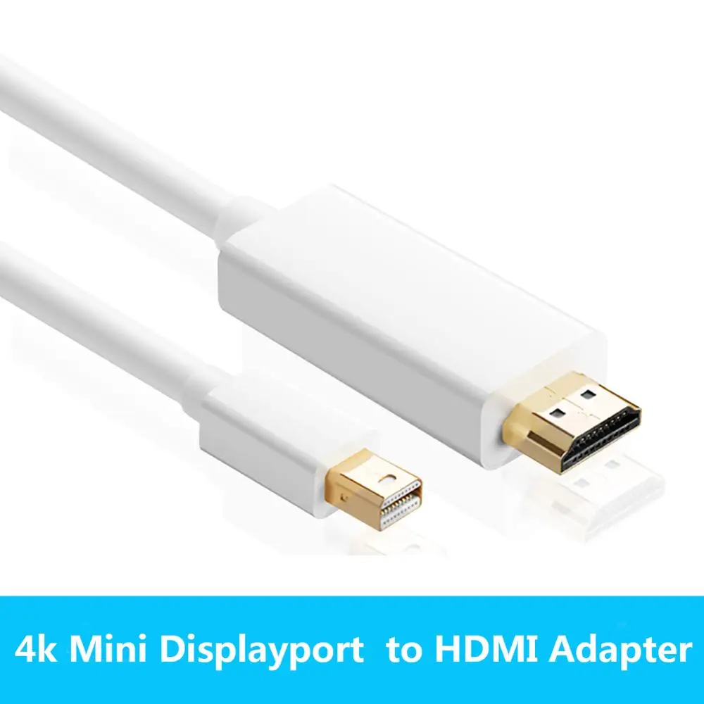 Mini Displayport to HDMI кабель 4K Thunderbolt 2 конвертер для MacBook Air 13 iMac Chromebook DP к адаптер|Кабели