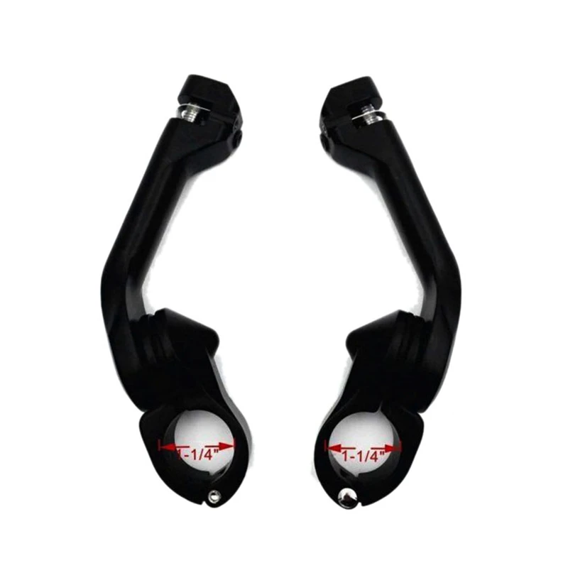 

1-1/4inch Long Angle Highway Pegs Mount Kit for Touring Electra Road Glide Sportster Honda Kawasaki Yamaha